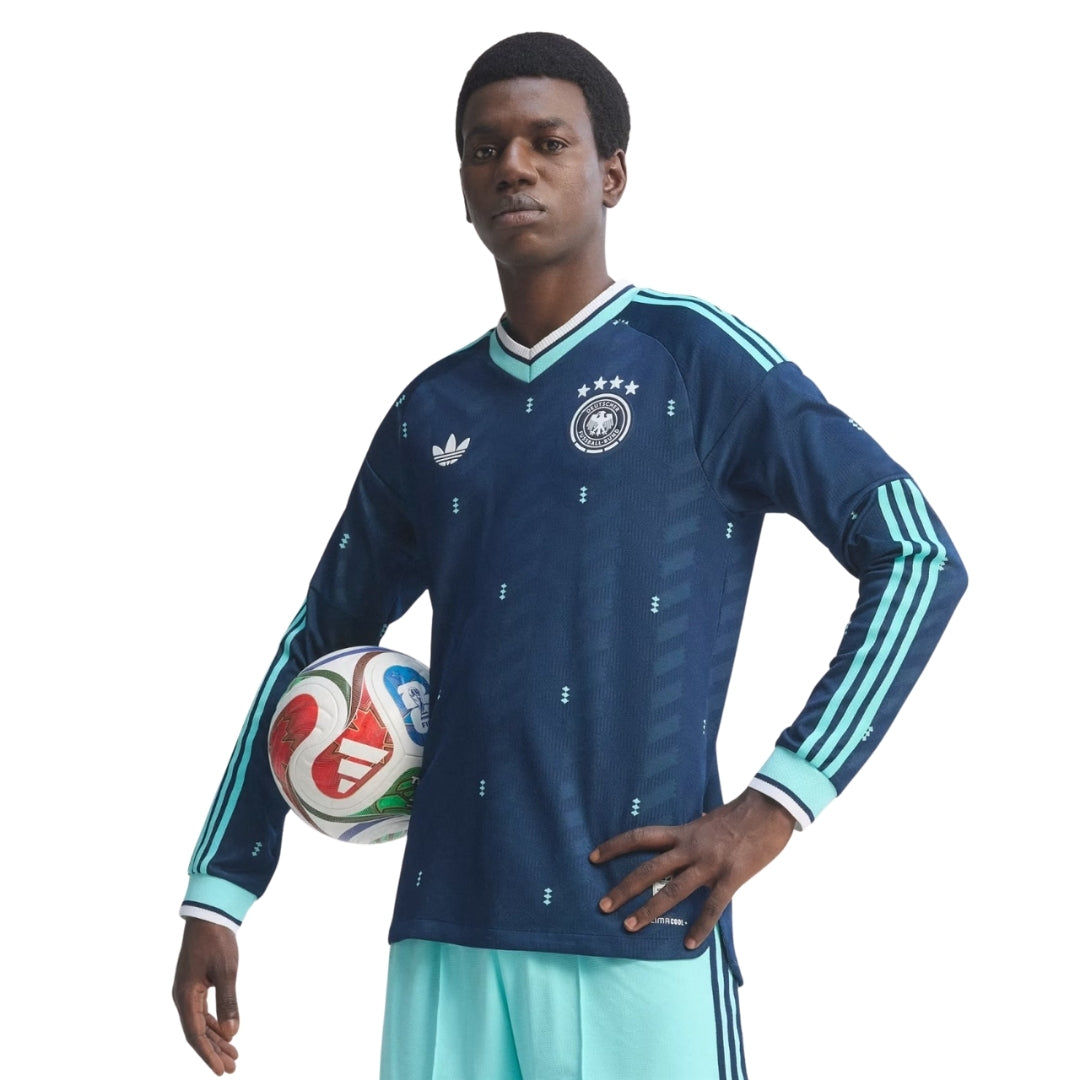 Camisa Alemanha 2026 II Manga Longa Copa do Mundo