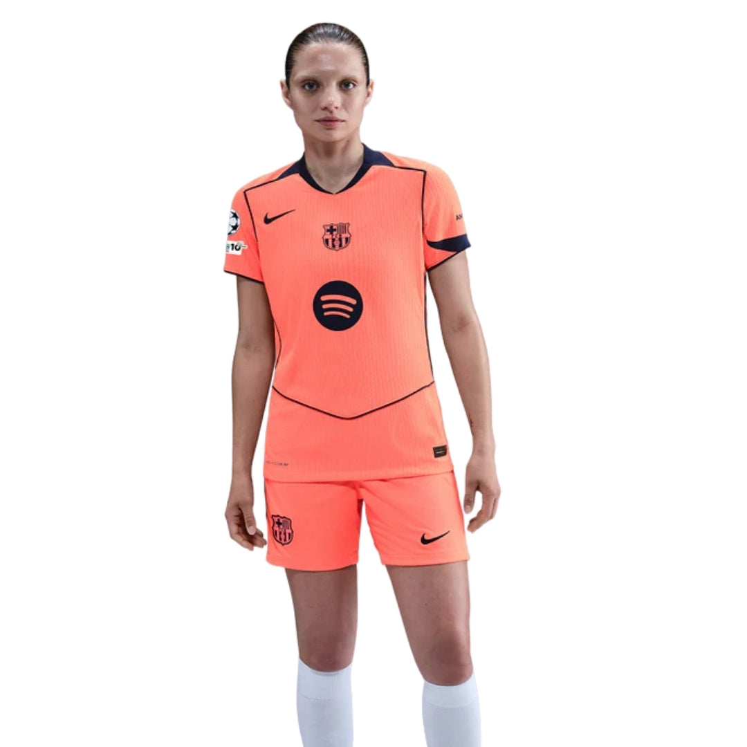Camisa Feminina Nike Barcelona III 2025/26 Torcedor