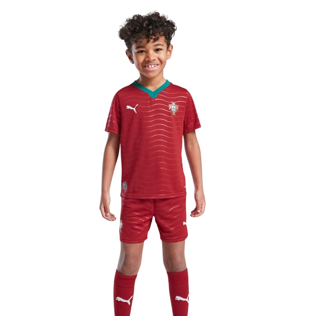 Conjunto Infantil Portugal I 2026 Copa do Mundo