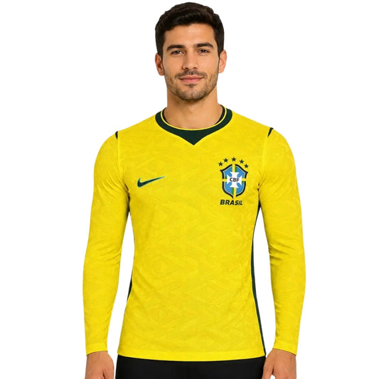 Camisa Brasil 2026 I Manga Longa Copa do Mundo