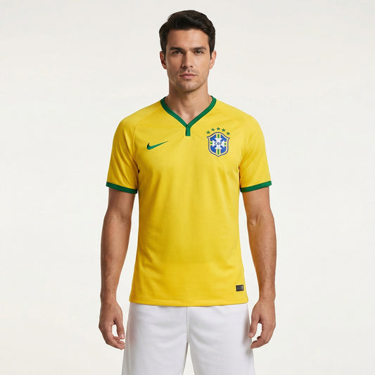 Camisa Nike Brasil 2014 Retrô Masculina