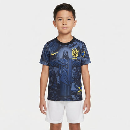 Conjunto Infantil Nike Edição Especial Brasil II2024/2025