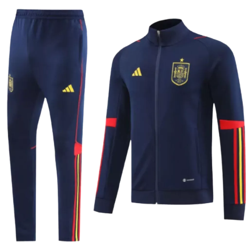 Agasalho de Viagem Seleção Espanha - Masculino - Marinho